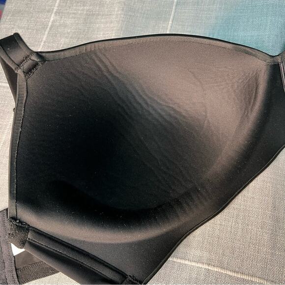 Cacique 40H Bra Lightly Lined T Shirt Bra No Wire Black Wireless Lane Bryant - Picture 7 of 12